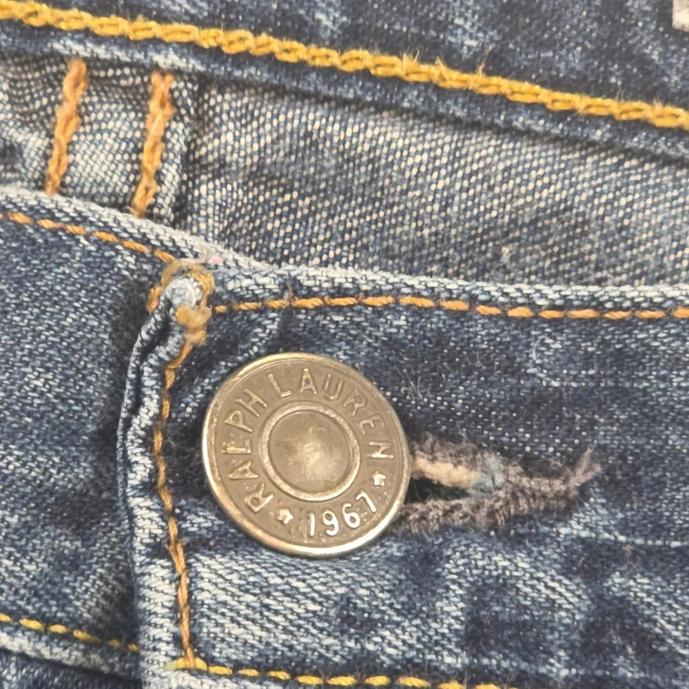Polo Ralph Lauren Thompson Jeans Boys Size 20 Blue Straight Leg Denim 320084701